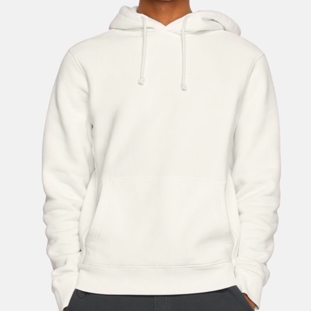 Outdoor Voices Nimbus Hoodie Blanco White Size Small